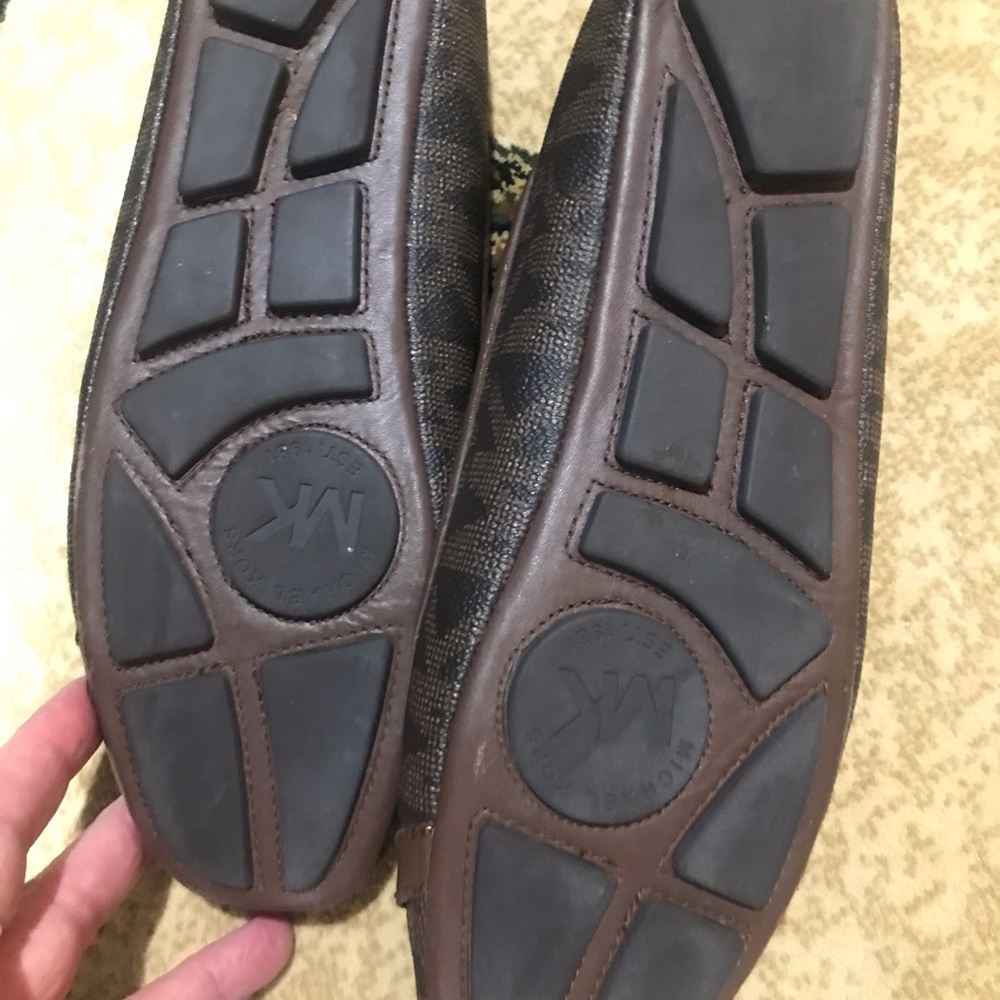 MICHAEL KORS SIZE 10 FLATS BROWN - Picture 6 of 10